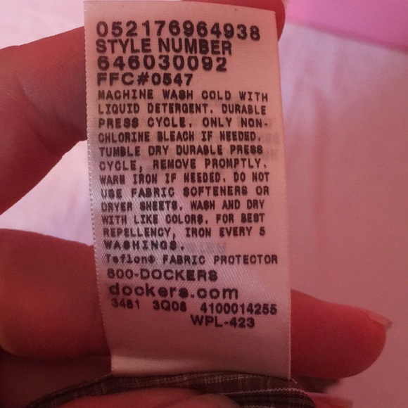 Dockers Men’s Long Sleeve Dress Shirt XL - Picture 6 of 11